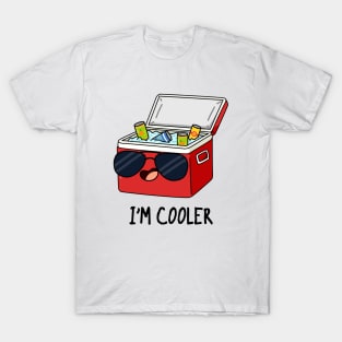 I'm Cooler Funny Box Pun T-Shirt